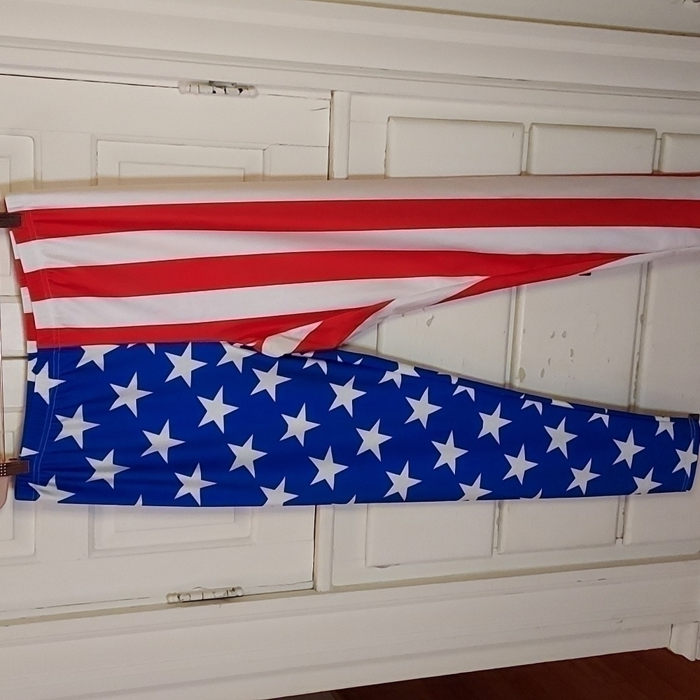 HDE American Flag Leggings